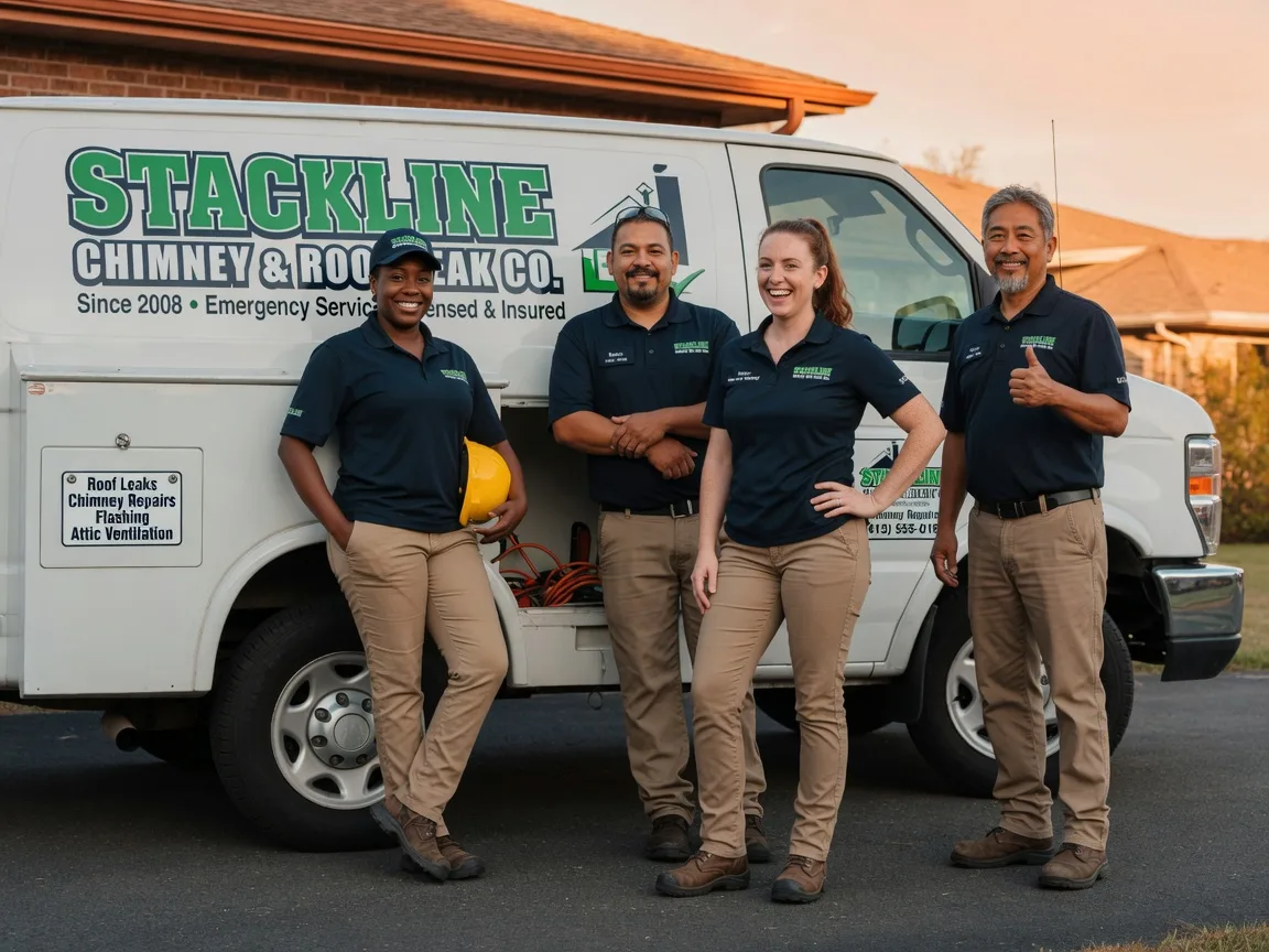 Chimney flashing repair company in Fall City, WA